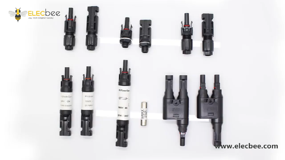 MC4 connector product display